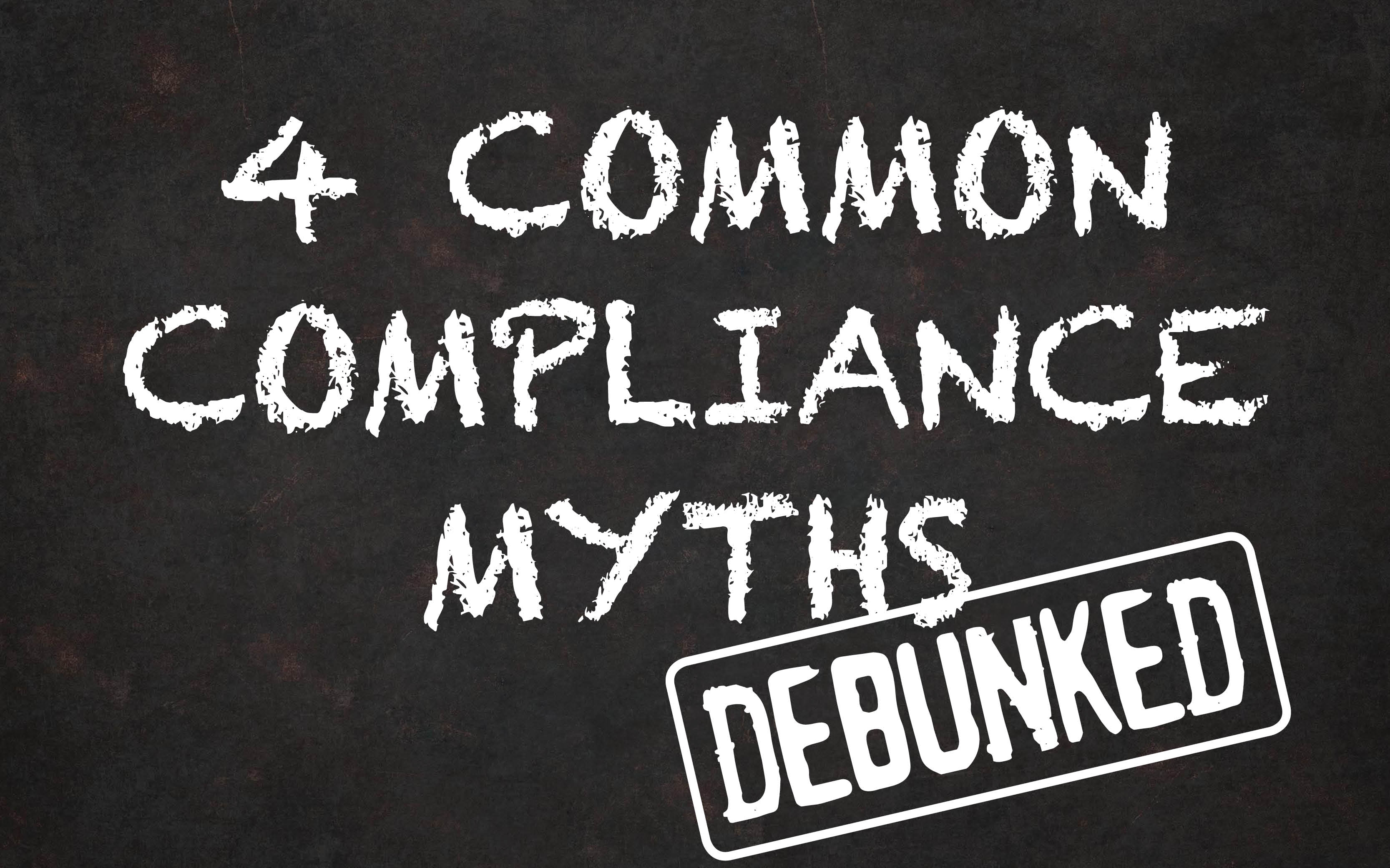 compliance myths