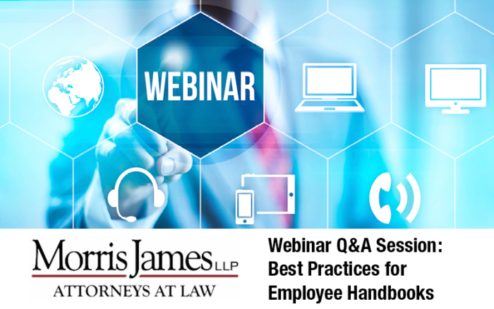Webinar Q and A: Best Practices for Employee Handbooks | First ...