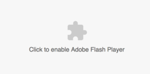 Click to enable Adobe Flash Player