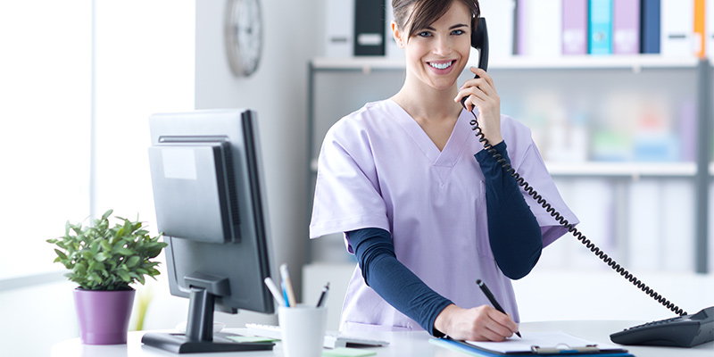 Q&A: Front Desk Success with Medical Receptionist Engagement | First  Healthcare Compliance