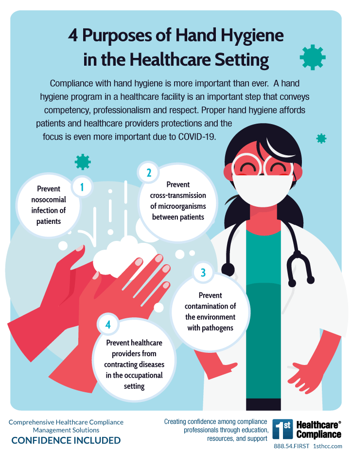 Infographic: 4 Purposes of Hand Hygiene in the Healthcare Setting ...