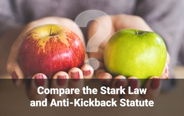 Infographic: Compare the Stark Law and Anti-Kickback Statute | First ...